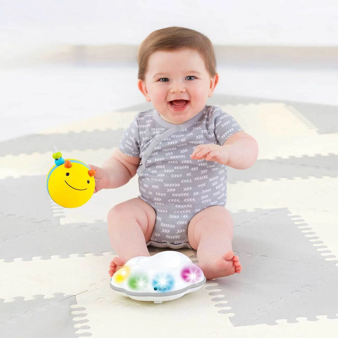 Skip Hop Explore & More Follow Bee Crawl Toy - Image 2