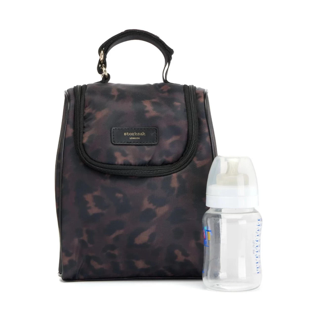 Storksak Alyssa Quilted Nappy Backpack - Leopard - Image 8