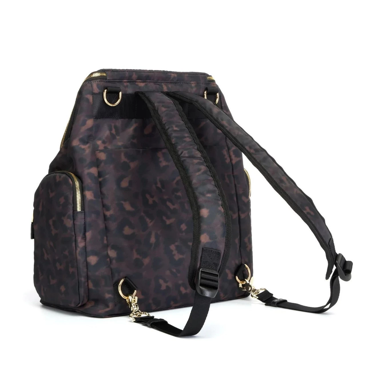 Storksak Alyssa Quilted Nappy Backpack - Leopard - Image 11