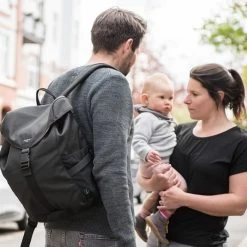 Storksak Eco Lightweight Backpack - Black