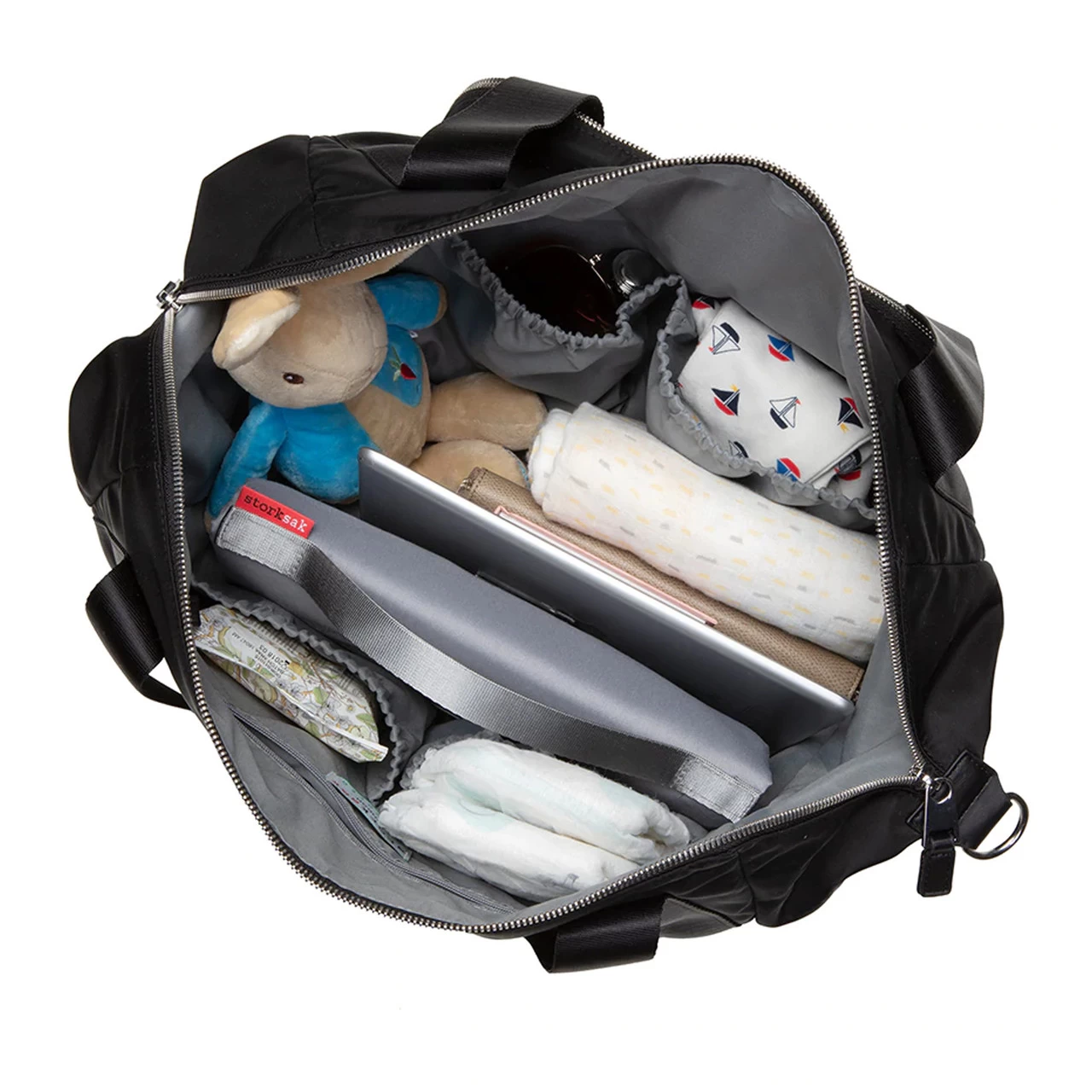 Storksak Idol Eco Tote Nappy Bag - Black