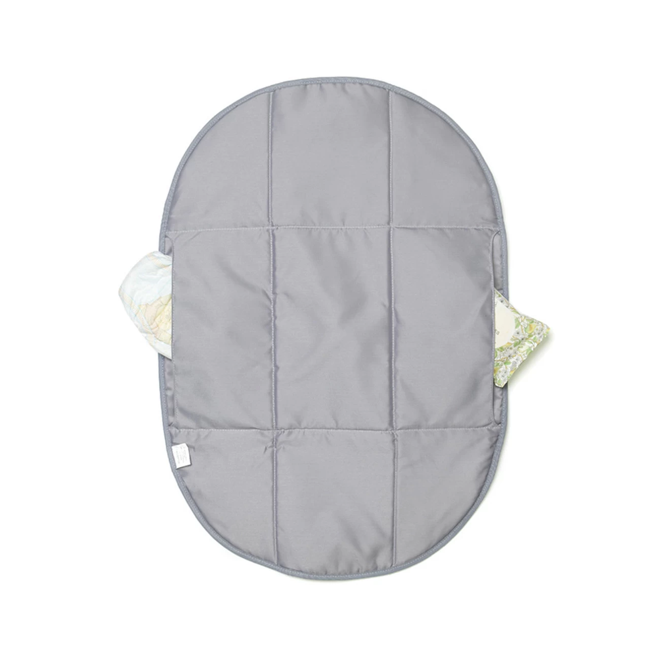 Storksak Stevie Lux Scuba Baby Bag - Grey - Image 7