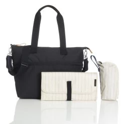 Storksak Baby Travel Expandable Diaper Tote - Black