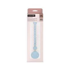 Suavinex Silicone Bobble Soother Clip - Soft Blue