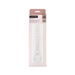Suavinex Silicone Bobble Soother Clip - Soft Grey