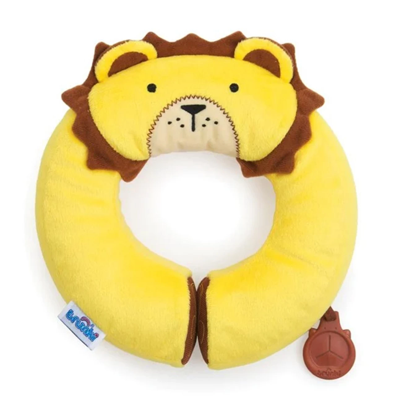 Trunki Kids Neckrest Travel Pillow - Yellow Lion