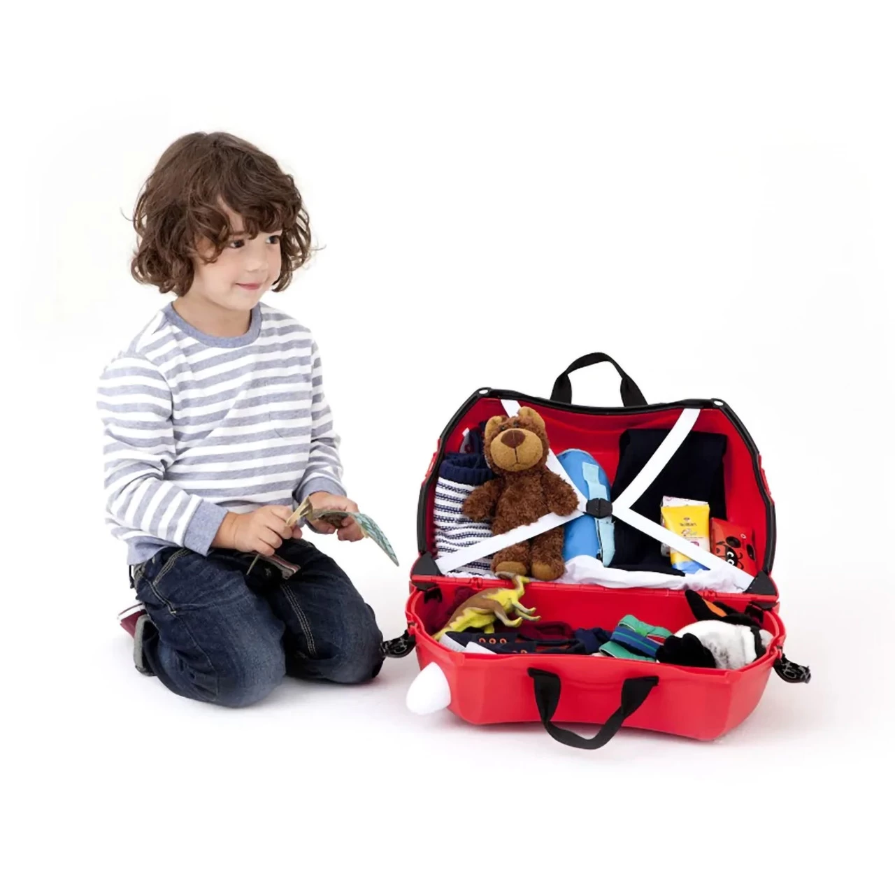 Trunki Ride On Suitcase - Boris The Bus - Image 4