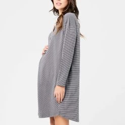 Ripe Maternity Blake Long Sleeve Button Up Nightie