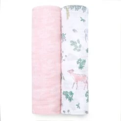 Aden + Anais2 Pack Classic Swaddles - Forest Fantasy