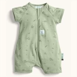 ErgoLayers Short Sleeve Baby Onesie 0.2Tog - Willow