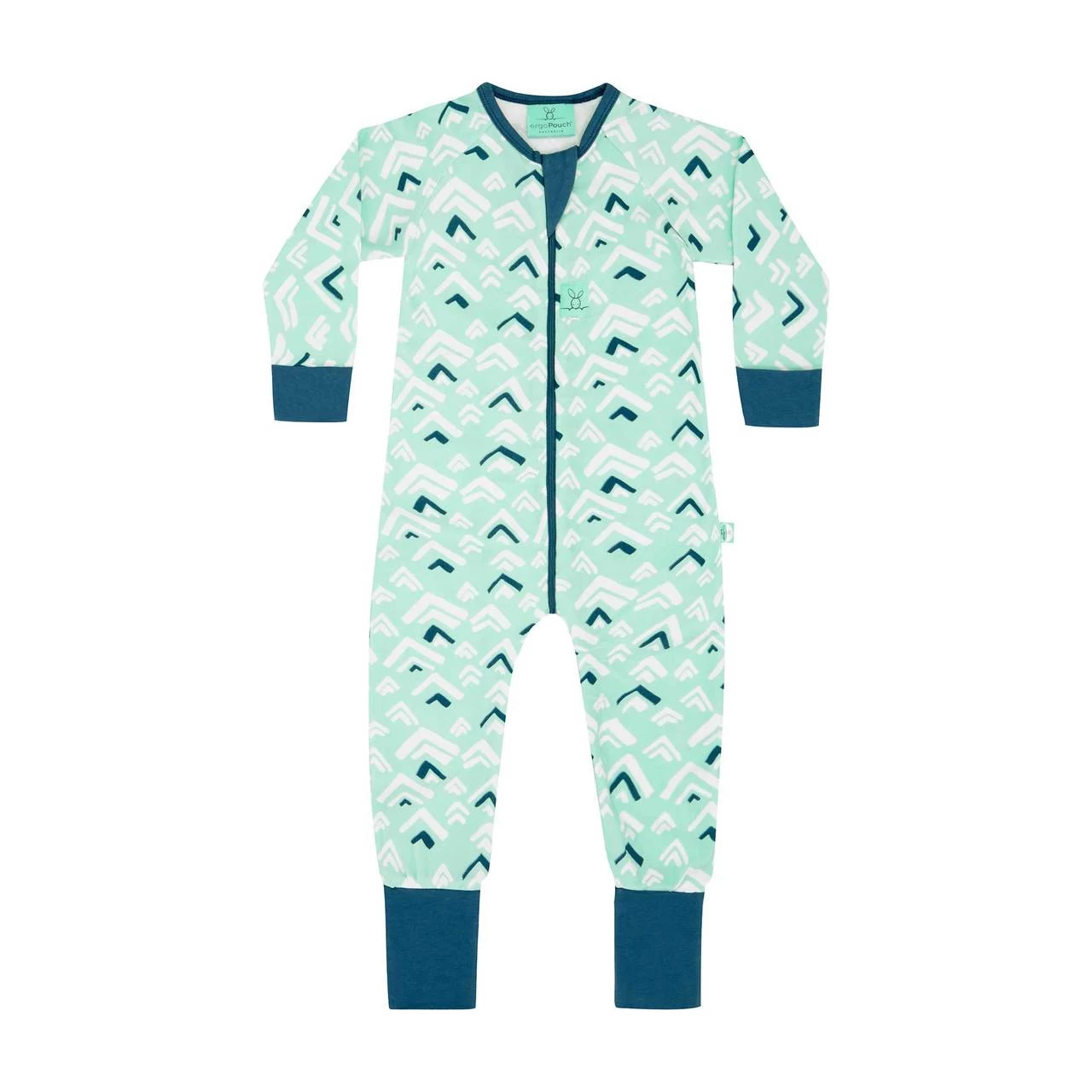 ErgoLayers Organic Long Sleeve Baby Onesie 1 TOG - Image 5