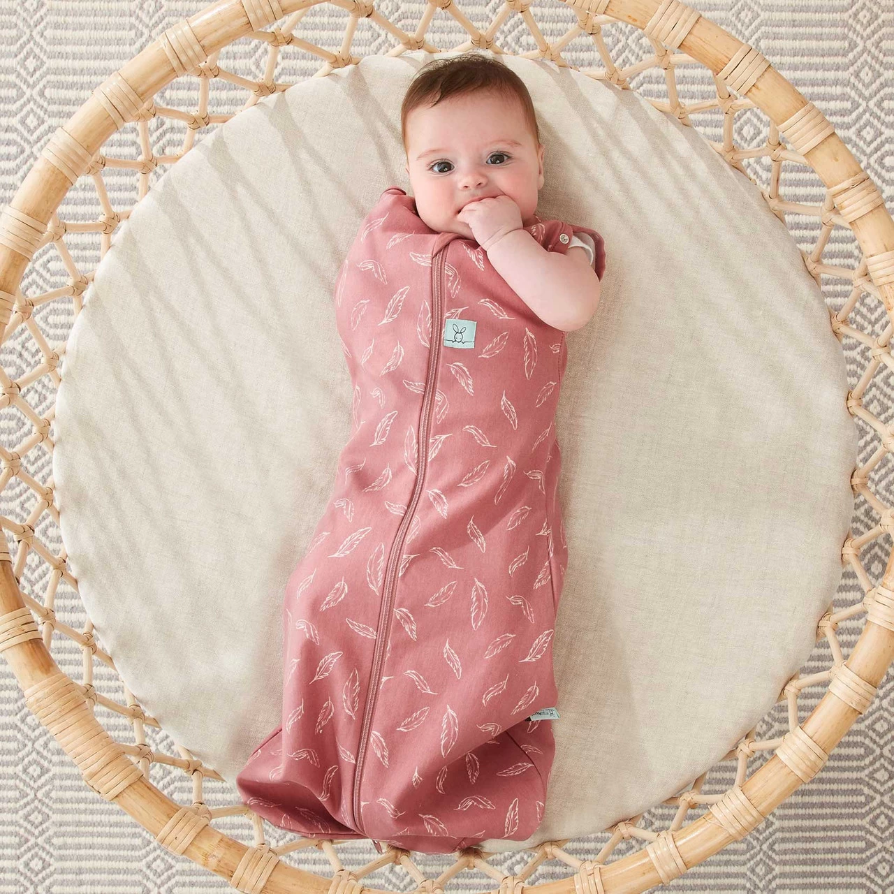 Ergopouch ErgoCocoon Swaddle Bag (1 Tog) - Quill - Image 5