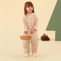 ErgoPouch Organic Cotton Padded Sleep Onesie (2.5 Tog) - Golden