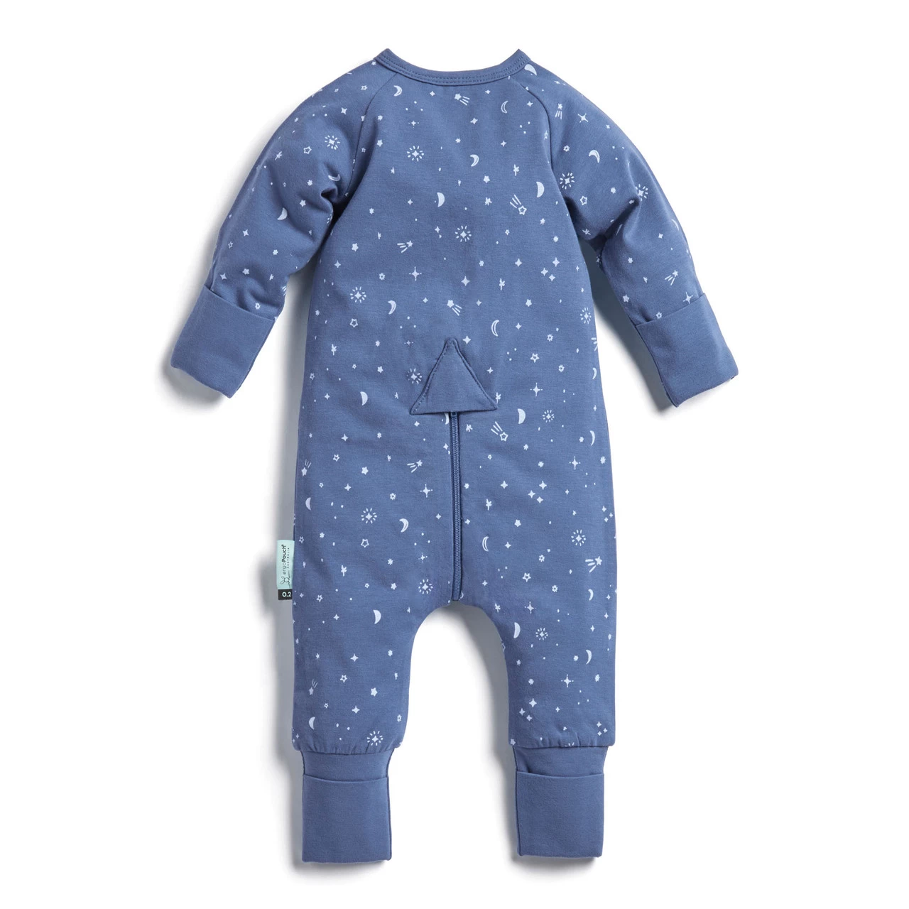 ErgoLayers Organic Long Sleeve Onesie 1 TOG - Night Sky - Image 2