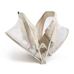 Ergopouch Easy Sleep Portable Bassinet - Beige Ecru