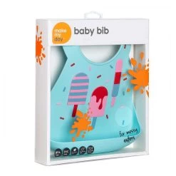 Make My Day Silicone Bib - Melt Down