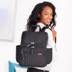 Skip Hop Forma Diaper Backpack - Jet Black