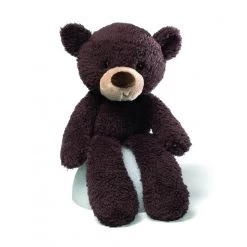 Gund Fuzzy 38cm Plush Toy Bear : Chocolate